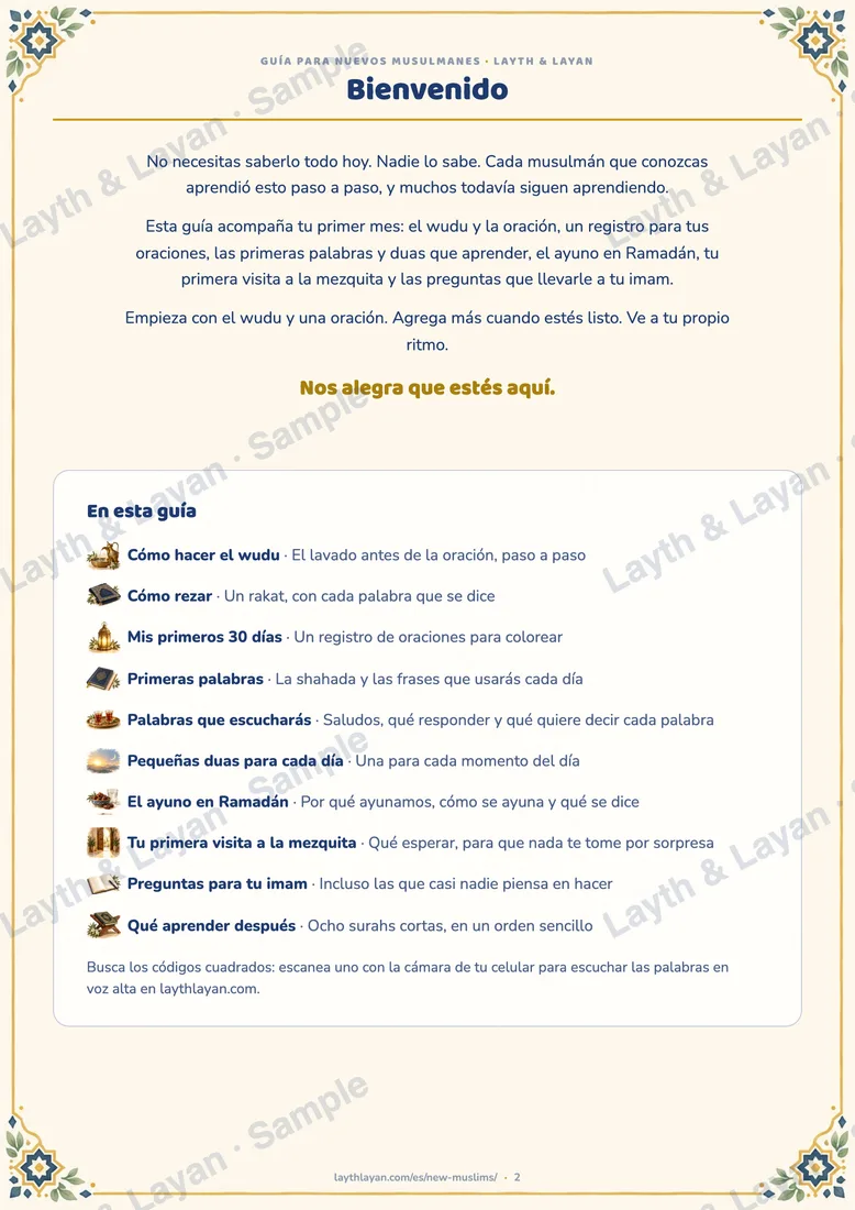 Una página de adentro del libro