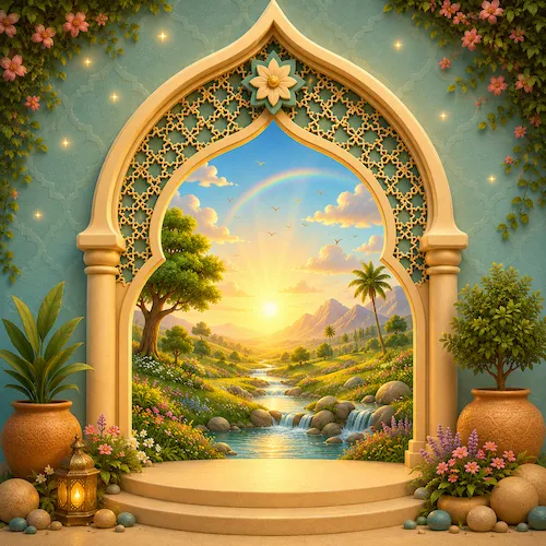 Illustration for Surah An-Naba, surah 78 of the Quran